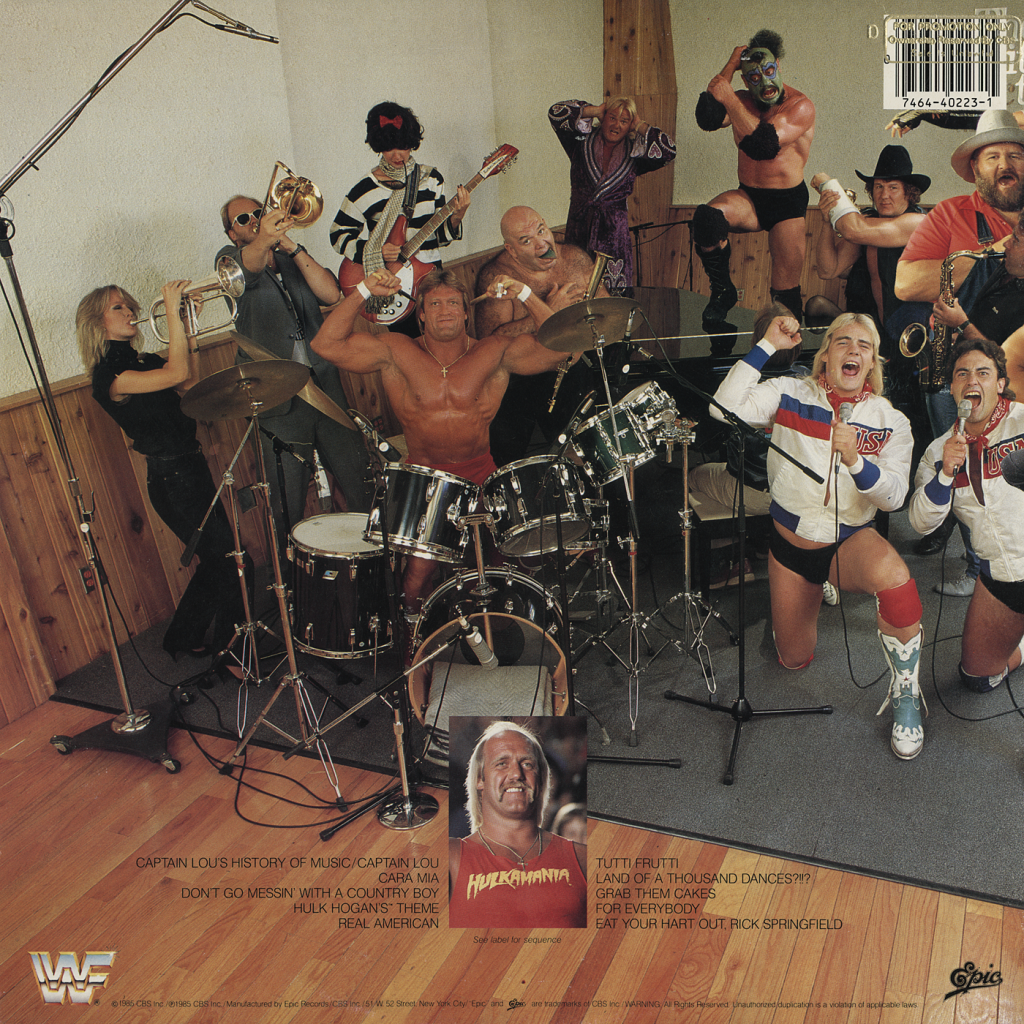 WWF – The Wrestling Album | Vinyl Album Covers.com