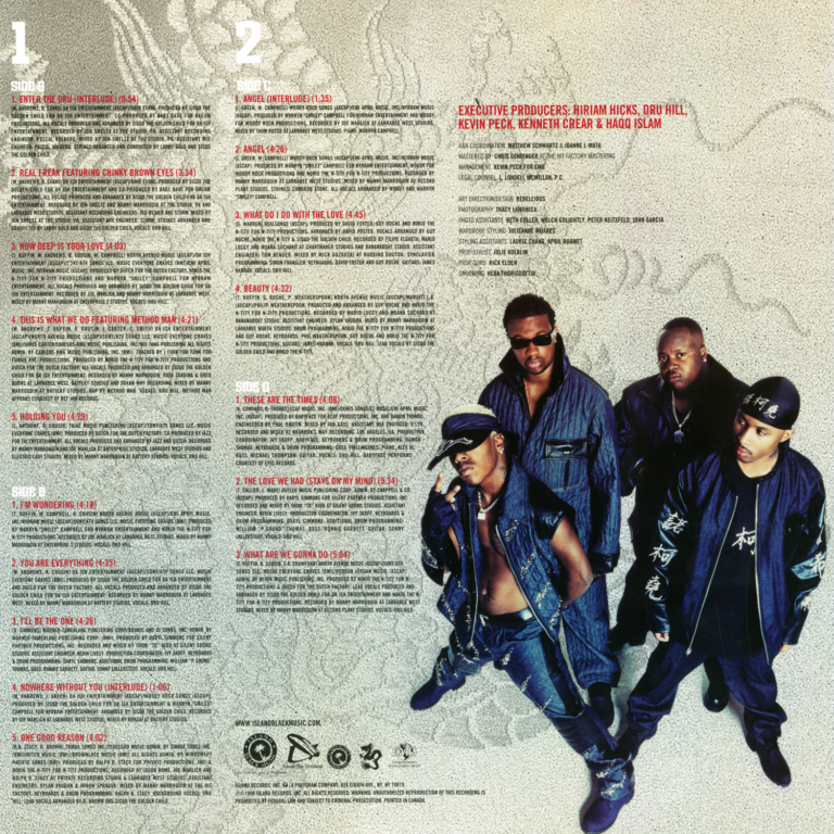 Dru Hill Enter the Dru Vinyl Album