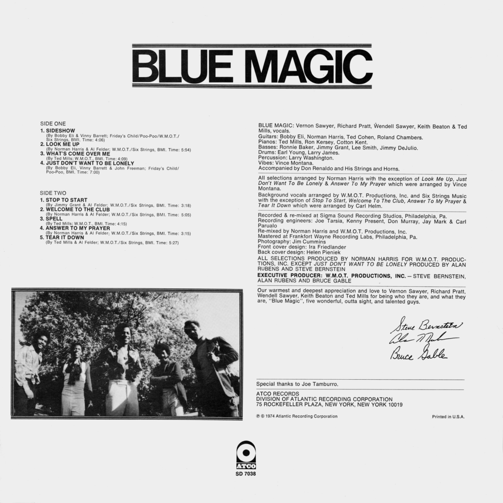 Blue Magic Blue Magic Vinyl Album