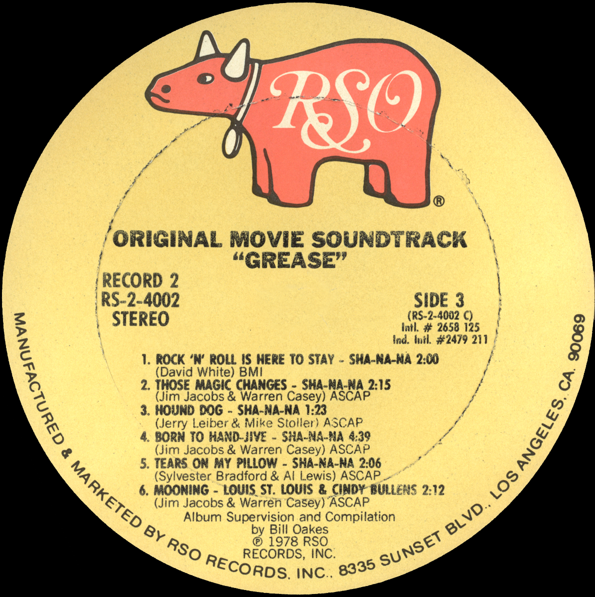 Grease â€“ Original Motion Picture Soundtrack | Vinyl Album Covers.com
